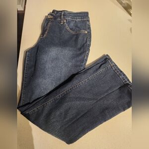 Torrid Mid-Rise Slim Boot Jeans in Dark Wash